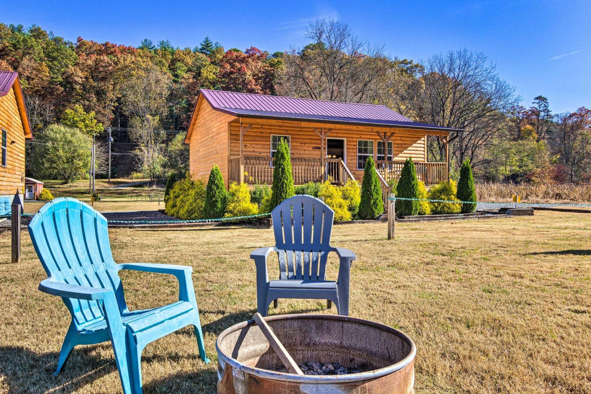 Cozy Smoky Mountain Cabin By Tuckasegee River! Bryson City Exterior foto